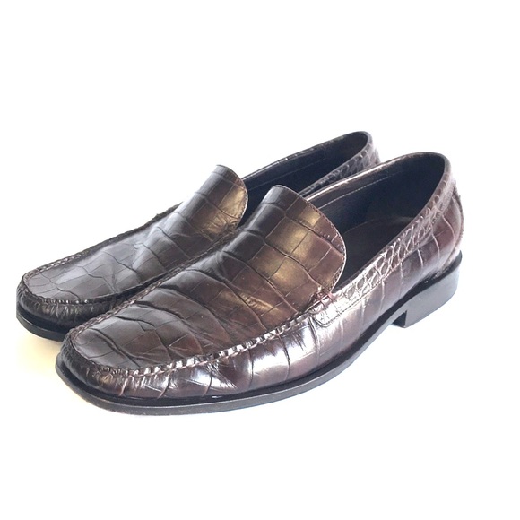 cole haan crocodile shoes